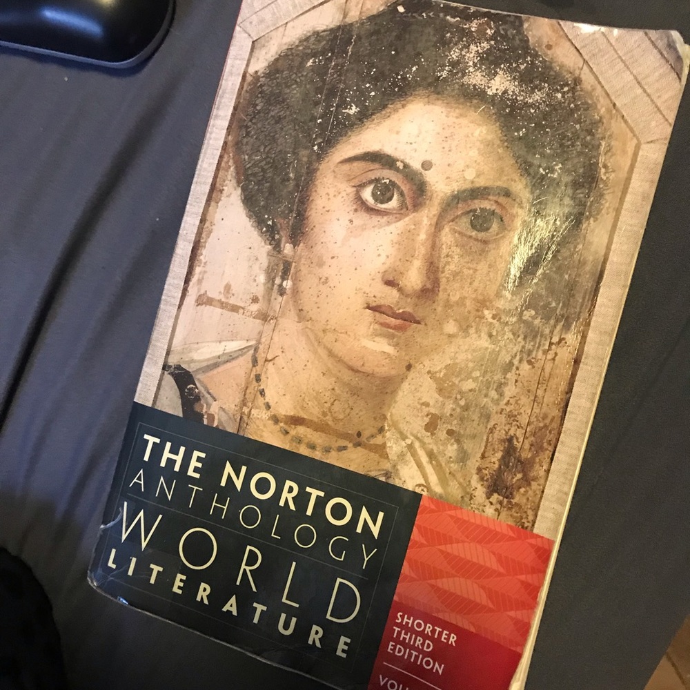Norton anthology of world literature